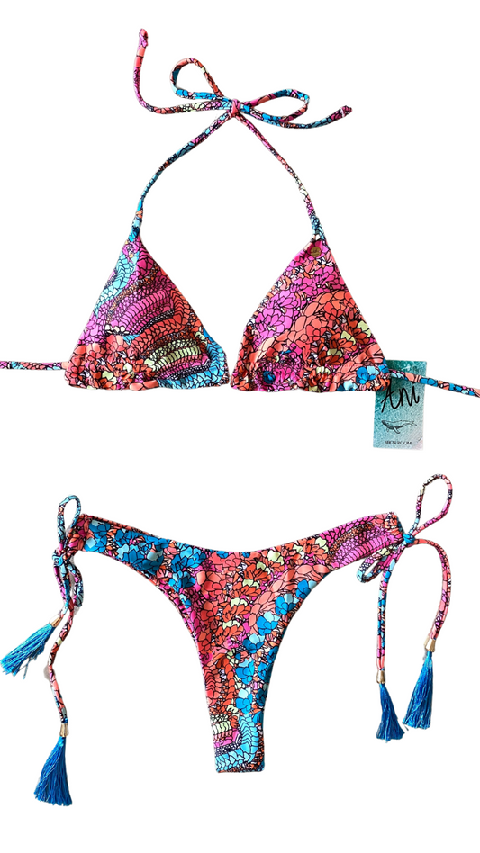 Set bikini Colombiano estampado