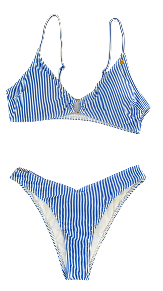 Set bikini de rayas